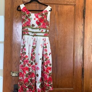 Vintage S/M garden party dress, one of a kind.